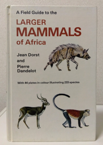 送料無料 即決 洋書 Larger Mammals of Africa アフリカの哺乳類ガイドブック /動物アニマル本 生物学 インテリアにも 背表紙がかわいい