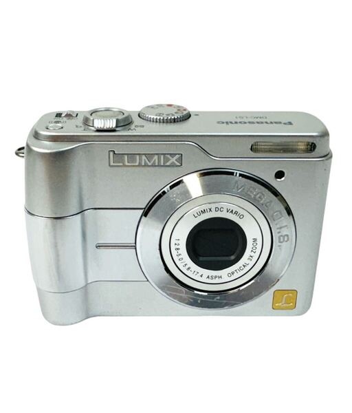 Panasonic パナソニック 光学3倍ズーム 400万画素 LUMIX ルミックス コンパクトデジタルカメラ DMC-LS1 シルバー