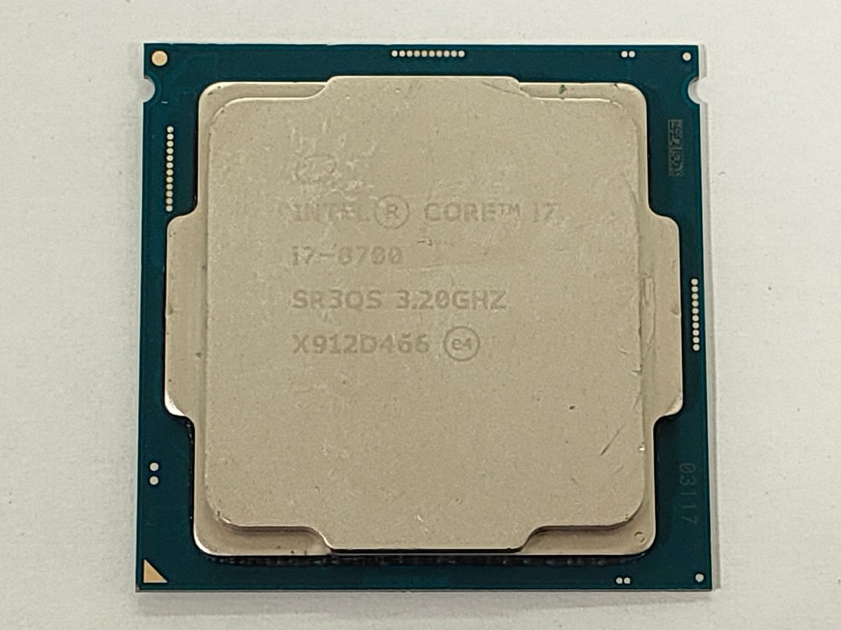 即決 Intel Core i7-8700 (3.20GHz/6コア/12スレッド) LGA1151