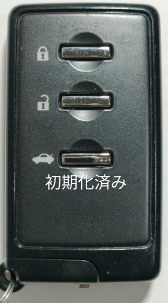 初期化済スバル純正スマートキー3ボタン基盤番号271451-7180カバー番号:001YUA1127 14AGT新品電池サービス21