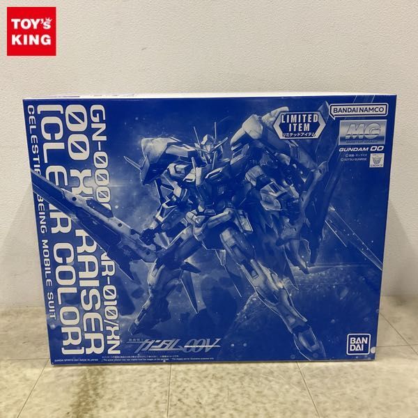 MG 1/100 ダブルオーザンライザー[クリアカラー] − 商品情報｜THE GUNDAM BASE - ガンダムベース公式サイト