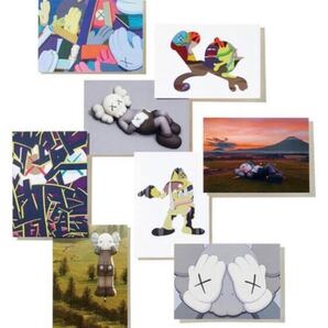 KAWS TOKYO FIRST KAWS展 限定 ポストカード 全8種セット カウズ