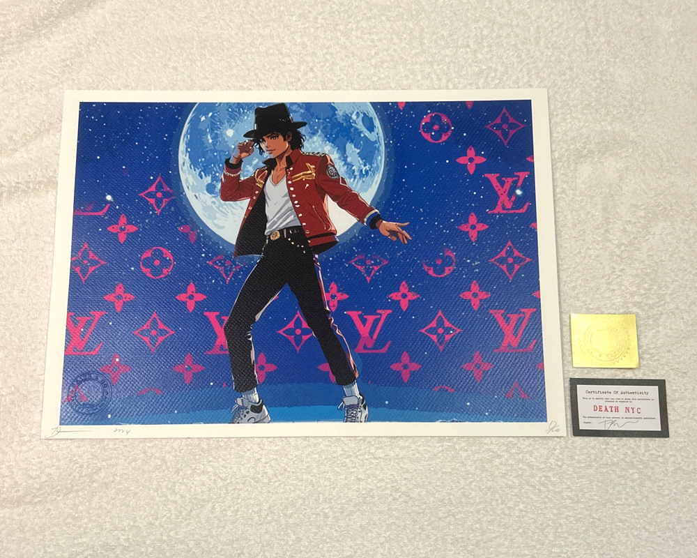 Yahoo!オークション -「マイケルジャクソン」(美術品) の落札