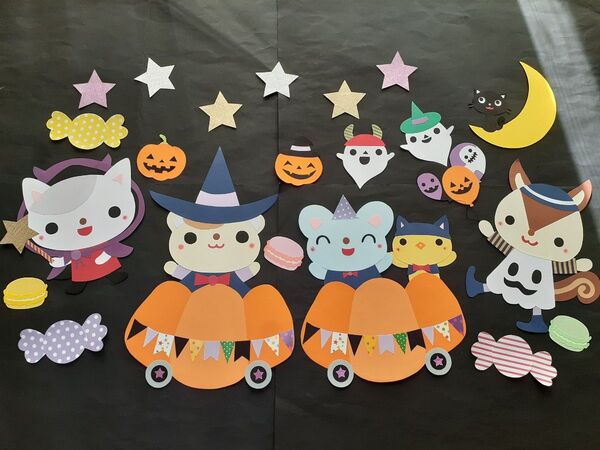 ハロウィン 壁飾り①