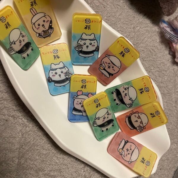 ちいかわラーメンアクリルパーツ4センチ