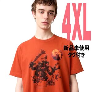 ゼルダの伝説 ティアーズ オブ ザ キングダム UT ユニクロ オレンジ4XL