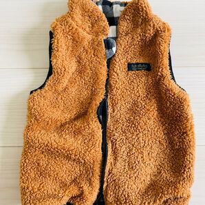 ベビー リバーシブルベスト フタフタ 95