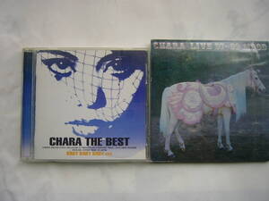 Chara（チャラ） アルバムセット/「THE BEST - Baby Baby Baby xxx」＋「MOOD～LIVE 97-99」(DISC２のみ)