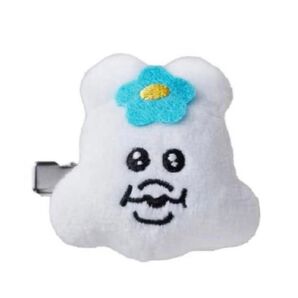 んぽちゃむ マスコットヘアクリップ