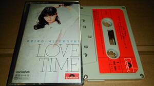 水越けいこ　LOVE TIME カセットテープ