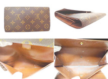 美品 LOUISVUITTON ルイヴィトン モノグラム インターナショナル　3つ折り長財布　M61215 _画像3