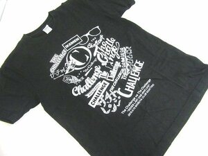 f5657n 希少★THE CHALLENGE 5-BAN SHOBU 2015 Tシャツ M ROCK＆ROLL