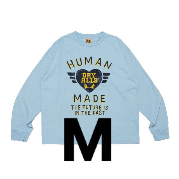 HUMAN MADE Graphic L/S T-Shirt "Blue"