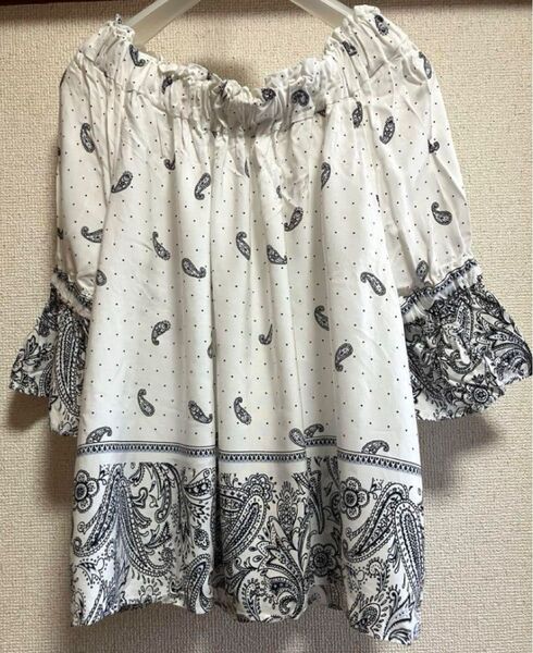 JEANASIS オフショルダー ブラウス 新品