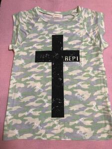 レピピアルマリオ 半袖Tシャツ サイズM トップス タンクトップ キッズ ジュニア 女の子 ノースリーブ REPIPIARMARIO