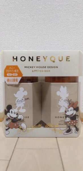 ☆セール☆新品☆ハニーク☆ディープリペア☆ミッキーマウスデザイン 限定キット☆シャンプー&ヘアトリートメント セット☆HONEYQUE☆