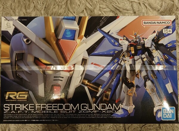 バンダイスピリッツ ガンプラ 1/144 RG ストライクフリーダムガンダム ZGMF-X20A ストフリ 新品未開封 機動戦士ガンダムSEED DESTINY