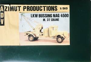 # ADVazmto[ out of print ] 1/35byusingNAG L4500A Bilstein 3t crane installing 