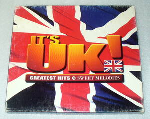 B7■IT’S UK!-GREATEST HITS&SWEET MELODIES◆ブリディッシュ・ロック＆ポップス オムニバス２枚組◆クイーン/ポール・マッカートニー 他