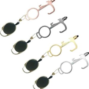 ハンズフリーツール4個セット 非接触ドアオープナー ドア用非接触型クリーンキー