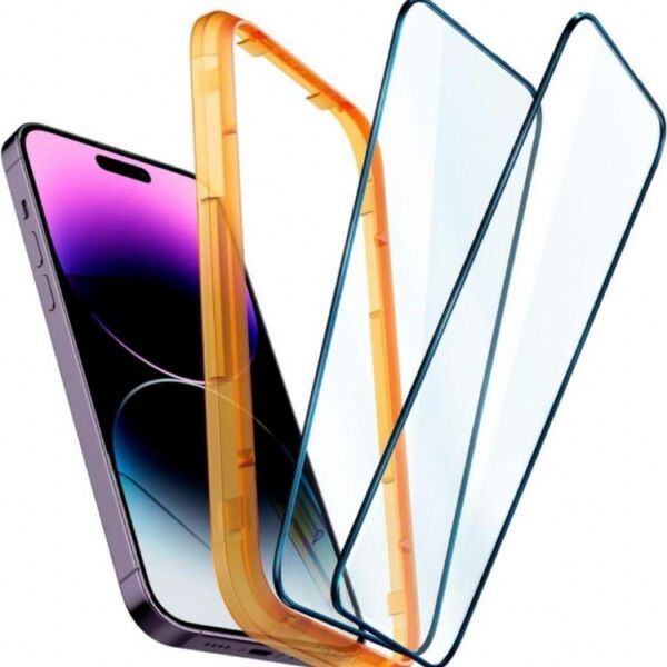 全面保護 ガラスフィルム iPhone 14 Pro Max 用