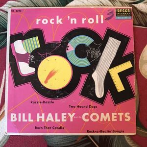 BILL HALEY AND HIS COMETS US Original 7ep DECCA ED-2322 ロカビリー