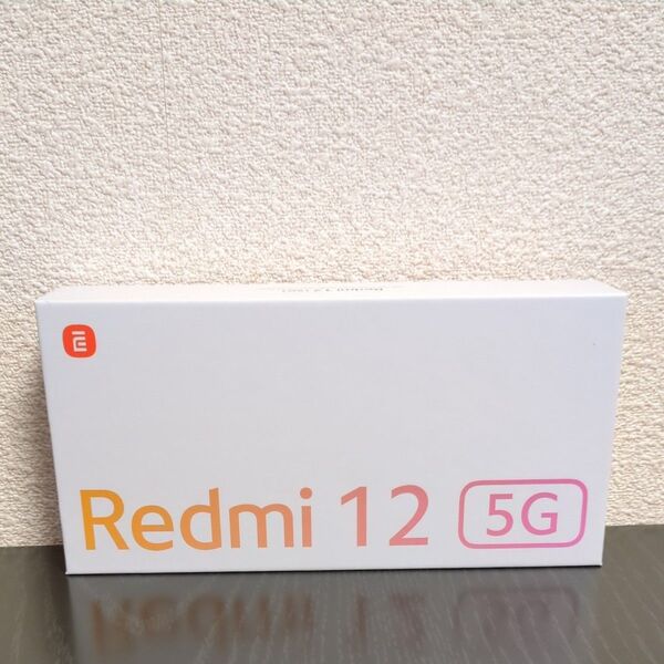 Redmi 12 5G XIG03 6.8インチ メモリー4GB ストレージ128GB ミッドナイトブラック au