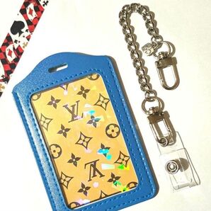 希少★★LOUIS VUITTON★★モノグラムトランプ1枚 新品パスケース付24