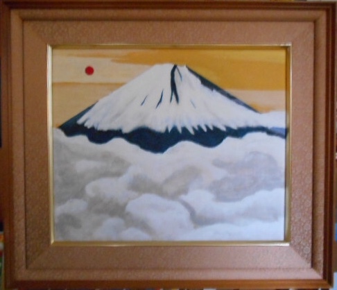 Hironobu Noda n°8 Mont Fuji, Peinture, Peinture à l'huile, Nature, Peinture de paysage