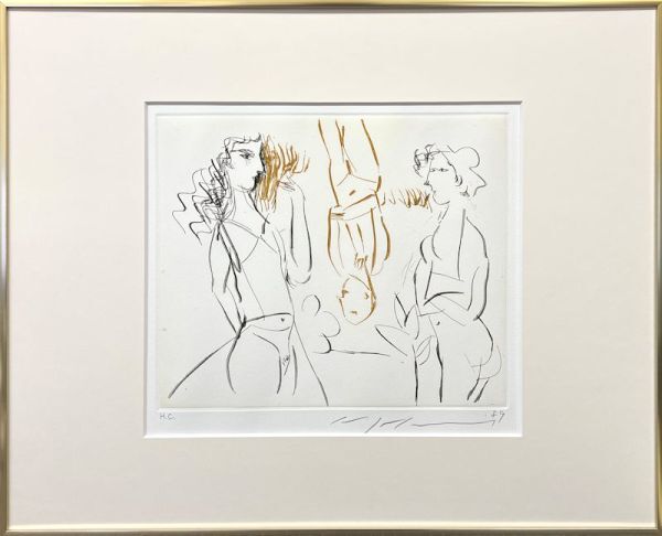 Yahoo!オークション -「池田満寿夫」(銅版画、エッチング) (版画 Yahoo!オークション -「池田満寿夫」(銅版画、エッチング) (版画