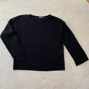 フリーサイズ トップス プリーツ ランダムプリーツトップス