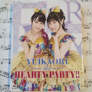 美品「ゆいかおり(小倉唯&石原夏織)/LIVE「HEARTY PARTY!!」」ブルーレイ