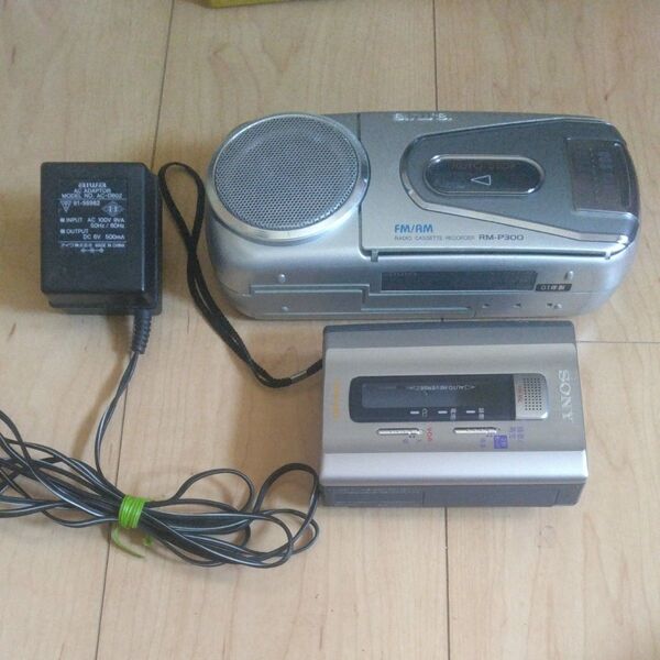ジャンク品 カセットレコーダー ラジオ