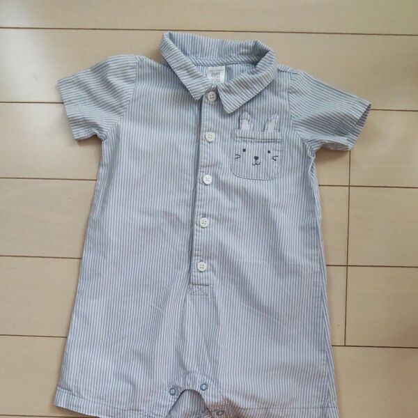 ベビー服 半袖ロンパース 子供服