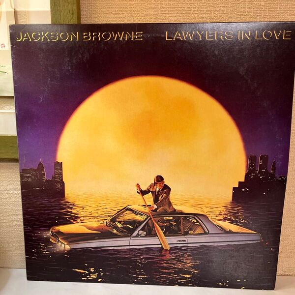 ジャクソン・ブラウンJACKSON BROWNE/愛の使者LAWYERS IN LOVE 中古LPレコード