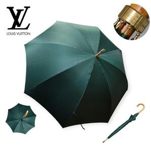 『高級品』 LOUIS VUITTON ルイヴィトン M70117 タイガ パラプリュイ 雨傘 長傘