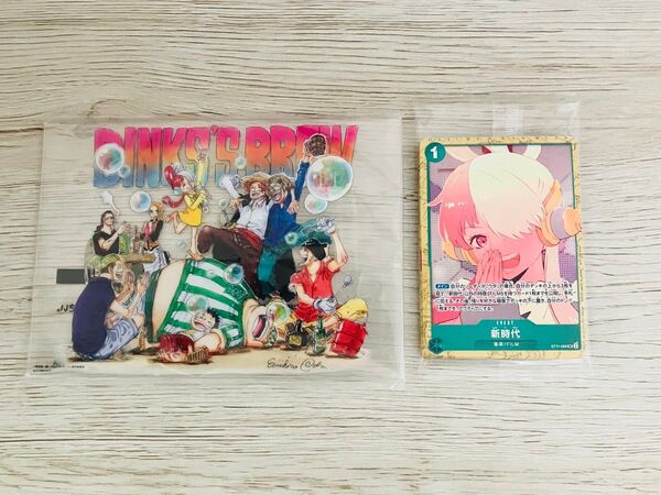 〔新品未開封〕ONE PIECE FILM RED映画来場者特典ウタアクリルスタンドとカードセット