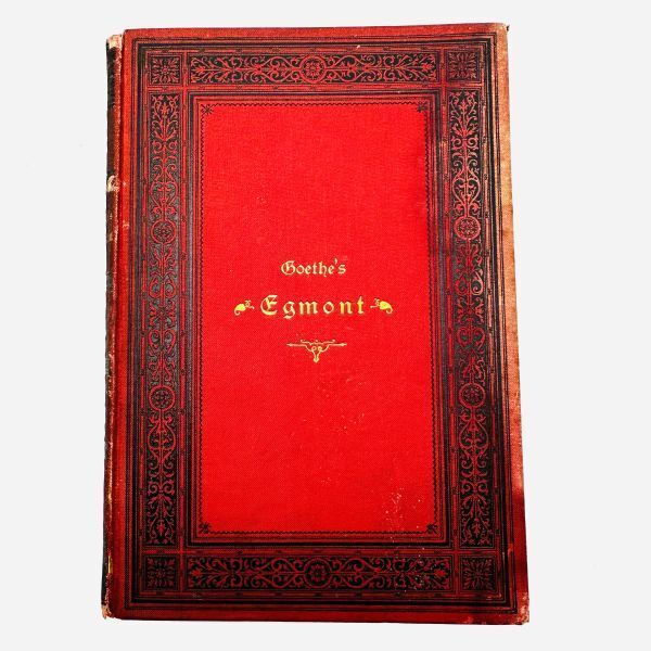 K2787*antique*1876's*Roethe's Egmont*本*book*Holland*ディスプレイ*ビンテージ*