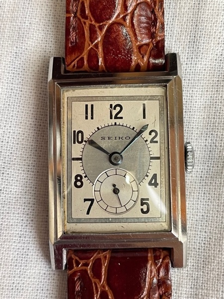 SEIKO セイコー 角型 1930年代(昭和初期) アンティーク時計