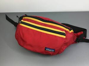 patagonia ランバーコンプレッションパック 00年製 ヒップボルト ウエストバッグ パタゴニア レッド