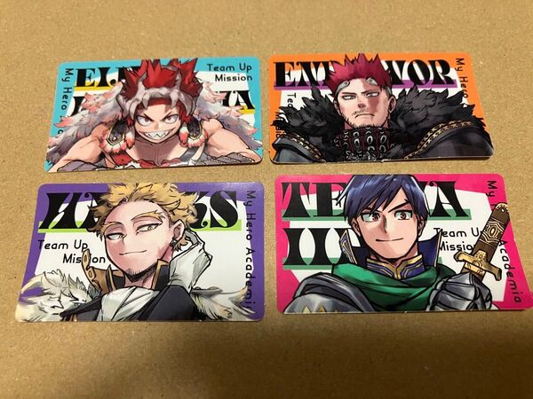 僕のヒーローアカデミア ヒロアカ 最強ジャンプ12月特大号とじ込み付録 チームアップミッション 第8回新十傑ステッカー