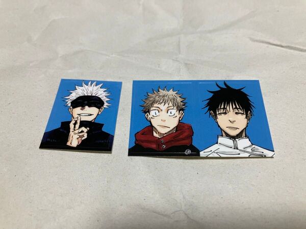 呪術廻戦 最強ジャンプ3月号 とじ込み付録 カリスマゼミナール描き下ろし 顔写真風ステッカー