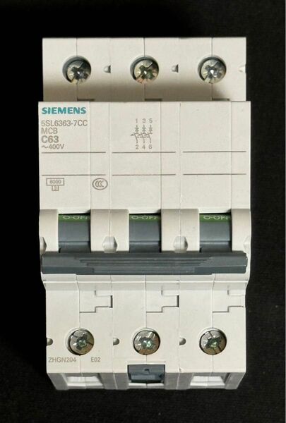 SIEMENS C63 400V/63A ミニチュアサーキットブレーカー