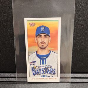 Topps NPB 横浜DeNAベイスターズ タバコカード ミニカード ソト 99枚限定