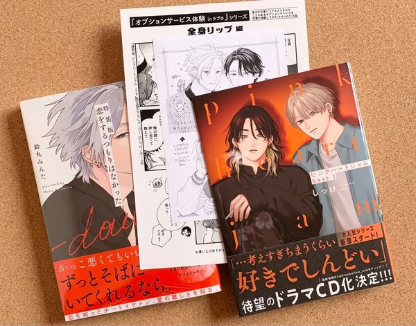 《未読品》恋をするつもりはなかった 鈴丸みんた/ピンクハートジャムbeat しっけ ペーパー付き