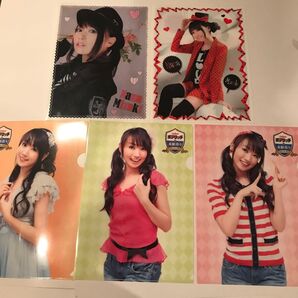 水樹奈々 クリアファイル 5枚セット!
