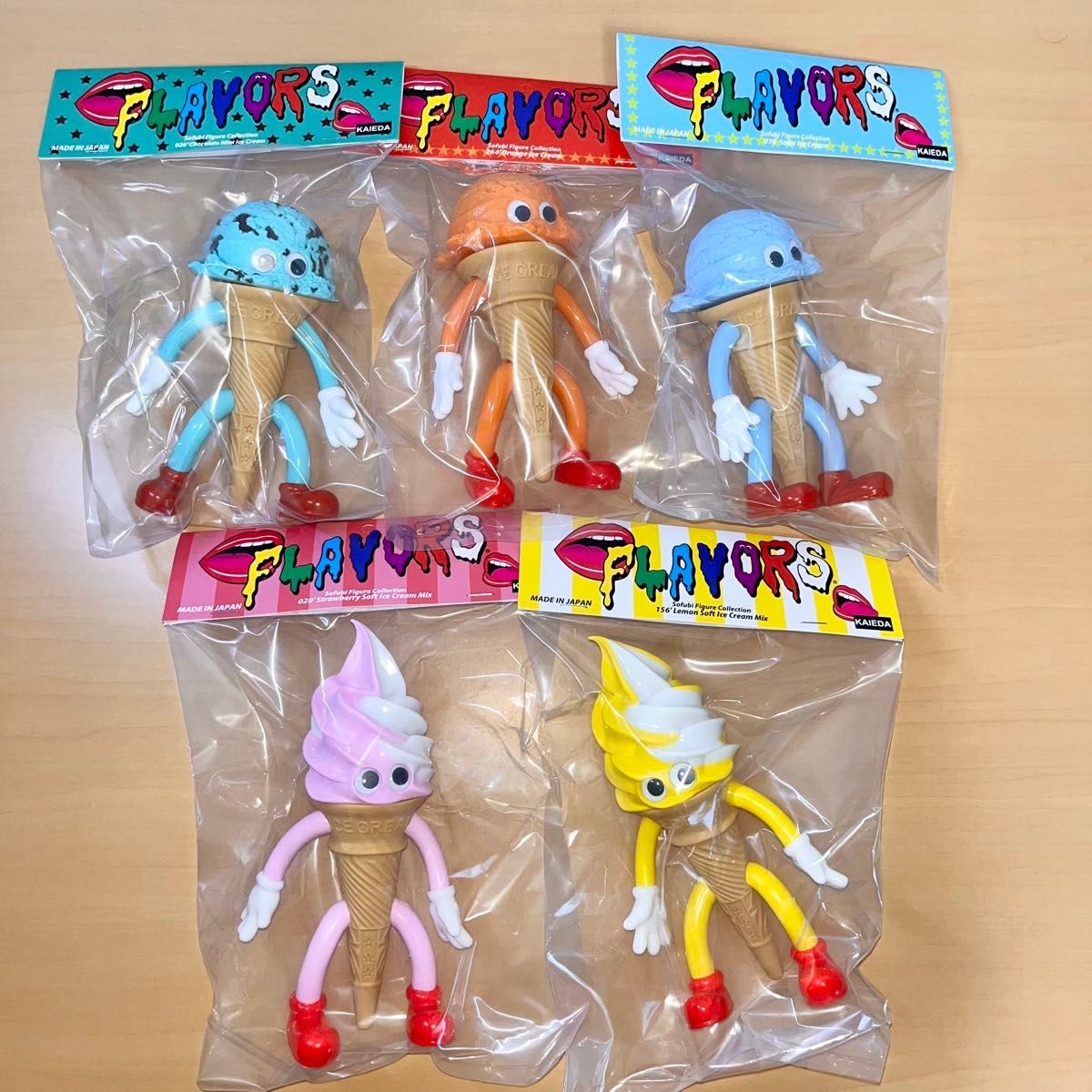 フレーバーズ FLAVORS KAIEDA ソフビ フィギュア アイス ソフト フレーバーズ FLAVORS KAIEDA ソフビ フィギュア アイス ソフト