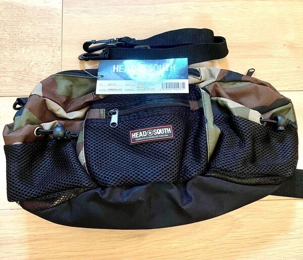 新品 ボディバッグ 迷彩柄 ウエストポーチ