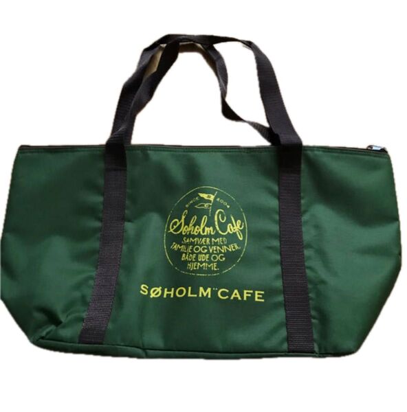 おしゃれ 新品未使用 ボス スーホルムカフェ 特大保冷トートバッグ カーキ 非売品 キャンペーン 17秋・冬 サントリー BOSS
