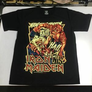 SR5B1♪ バンドデザインTシャツ Lサイズ アイアンメイデン IRON MAIDEN アイアン メイデン IRONMAIDEN ②